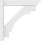 Ekena Millwork Merced Architectural Grade PVC Outlooker with Traditional Ends, 5"W X 24"D X 24"H OUTP05X24X24MRC01 - alternate 4